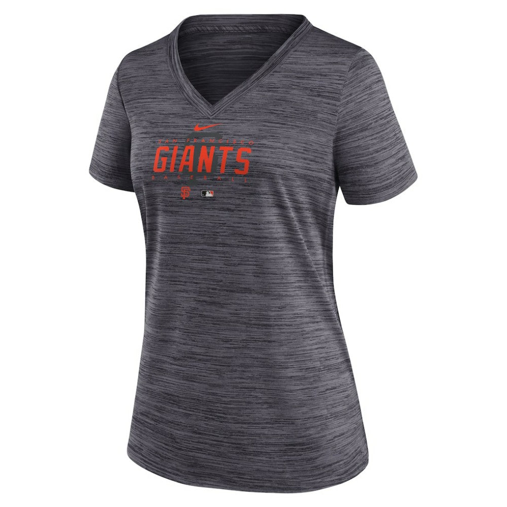 San Francisco Giants Nike Women's Authentic Collection Velocity Practice Performance V-Neck T-Shirt Near Me