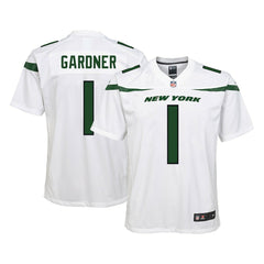 Ahmad Sauce Gardner New York Jets Youth Game Jersey - White - Nike