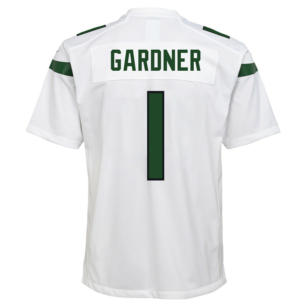 Ahmad Sauce Gardner New York Jets Youth Game Jersey - White - Nike