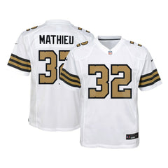 Tyrann Mathieu New Orleans Saints Youth Game Jersey - White - Nike