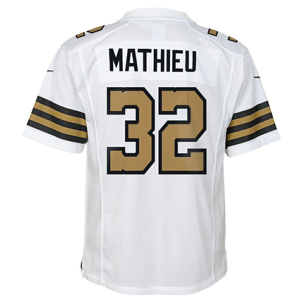 Tyrann Mathieu New Orleans Saints Youth Game Jersey - White - Nike