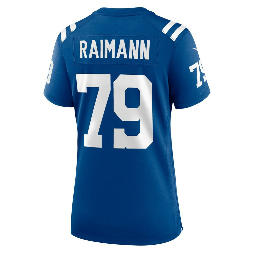 Bernhard Raimann Indianapolis Colts Women's Player Game Jersey - Royal - Nike