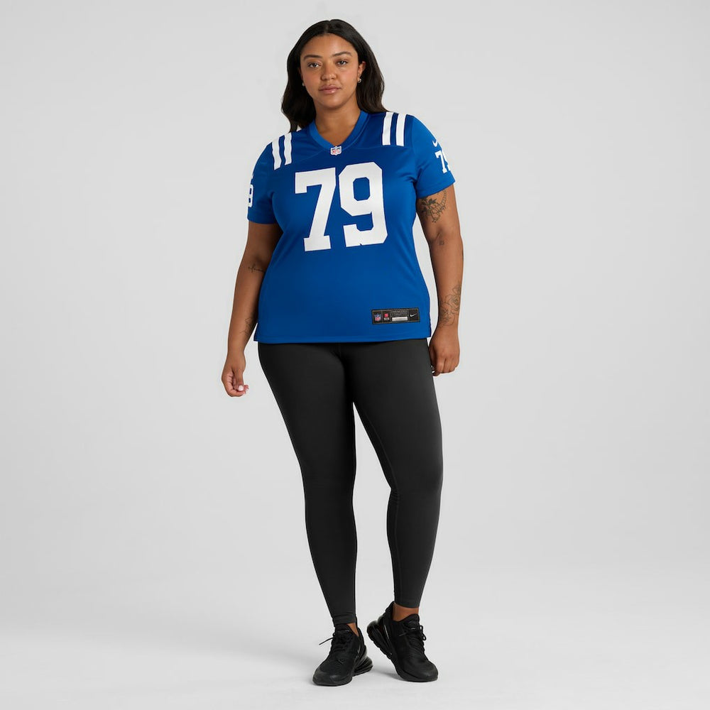 Bernhard Raimann Indianapolis Colts Women's Player Game Jersey - Royal - Nike