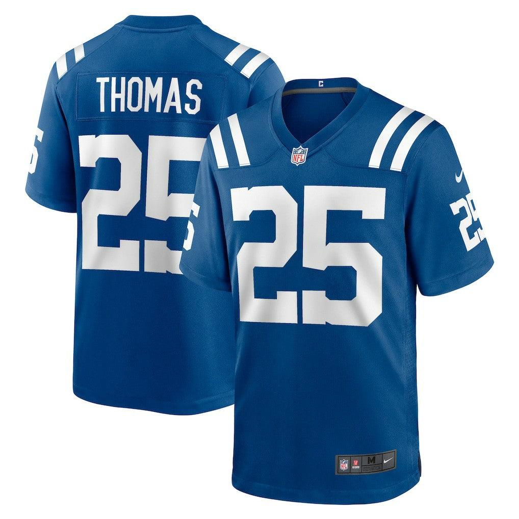 Rodney Thomas Indianapolis Colts Player Game Jersey - Royal - Nike
