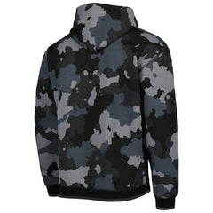 Chicago Bears The Wild Collective Camo Pullover Hoodie - Black - NFL