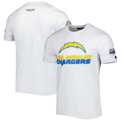 Los Angeles Chargers Pro Standard Mash Up T-Shirt - White - NFL
