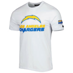 Los Angeles Chargers Pro Standard Mash Up T-Shirt - White - NFL