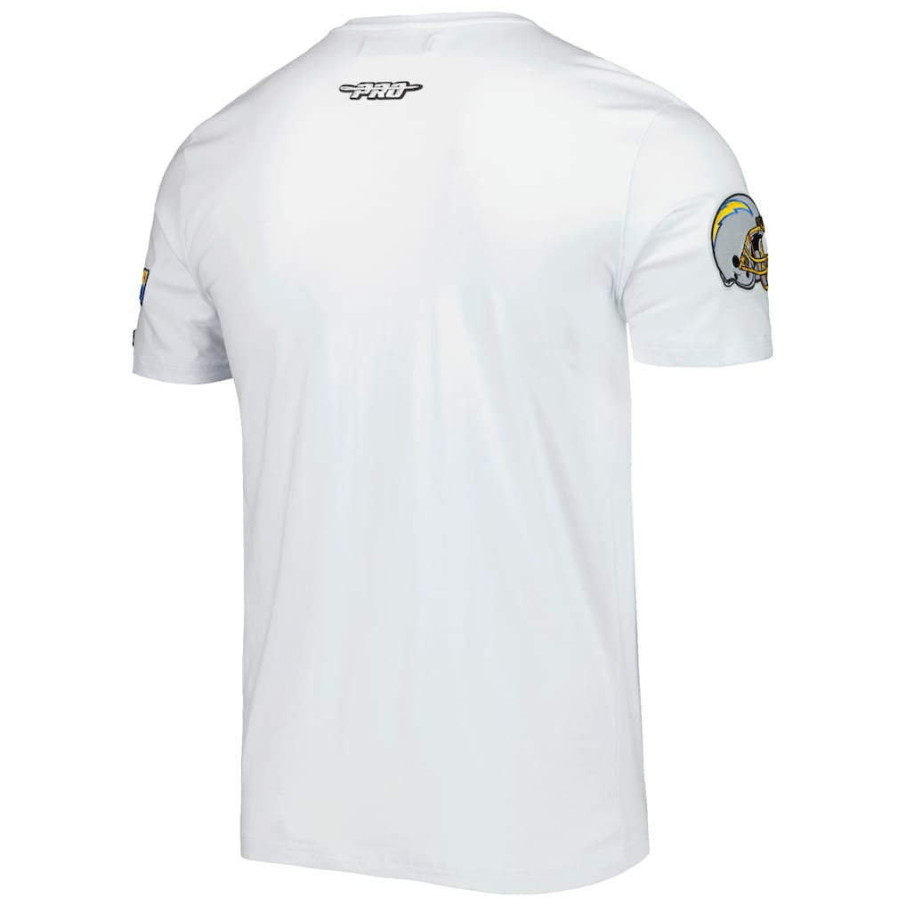 Los Angeles Chargers Pro Standard Mash Up T-Shirt - White - NFL