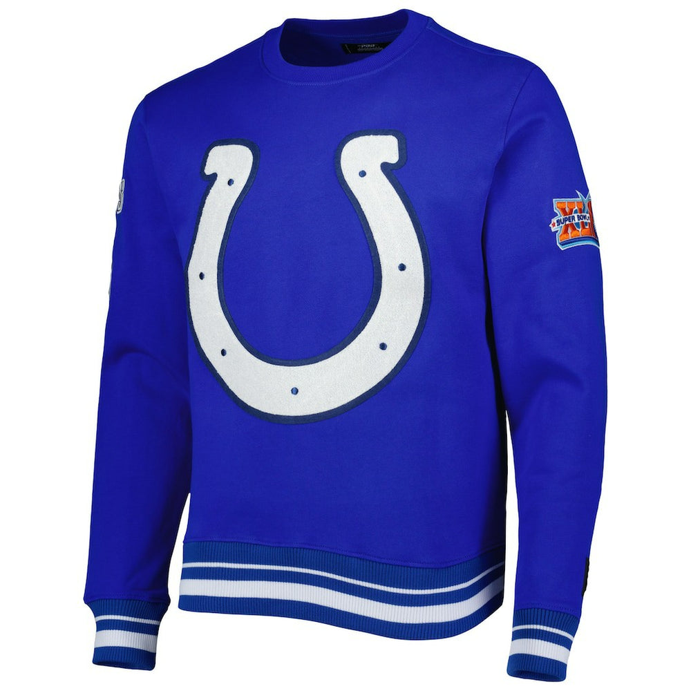 Indianapolis Colts Pro Standard Mash Up Pullover Sweatshirt - Royal - NFL