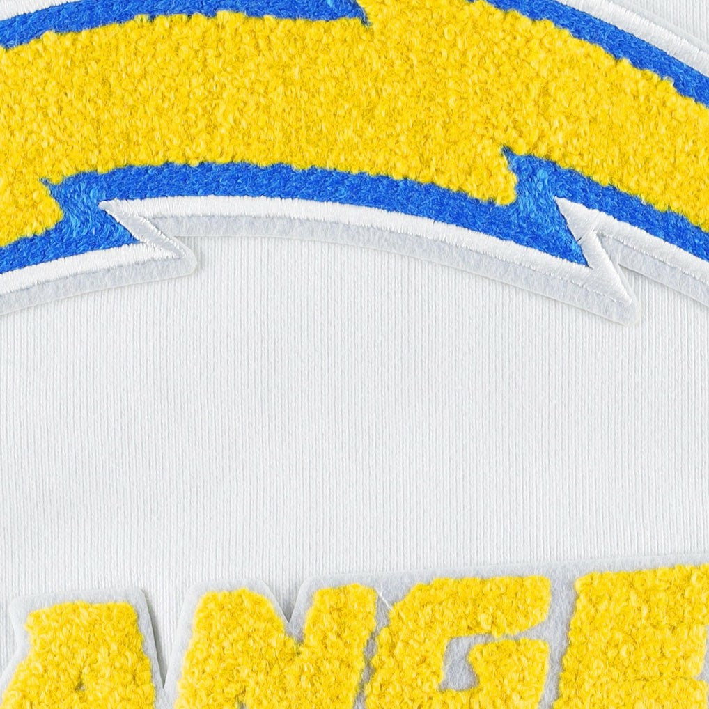 LA Chargers Pro Standard White Mash Up Pullover Sweatshirt - NFL