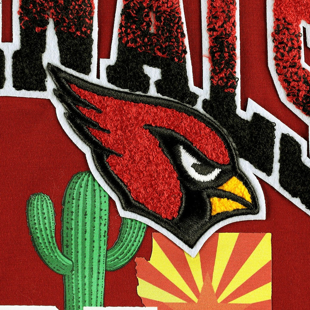 Arizona Cardinals Pro Standard Hometown Collection T-Shirt - Cardinal - NFL