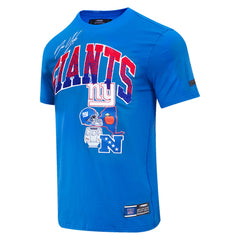 New York Giants Pro Standard Super Bowl XLVI Patch Hometown Collection T-Shirt - Royal - NFL