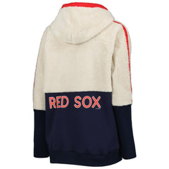 Boston Red Sox G-III 4Her by Carl Banks Women's Shuffle It Raglan Full-Zip Hoodie Discount