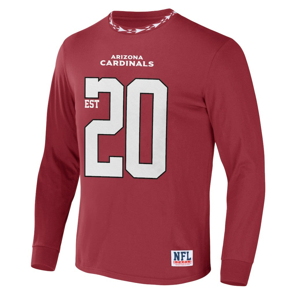 Arizona Cardinals NFL x Staple Core Team Long Sleeve T-Shirt - Red - NFL