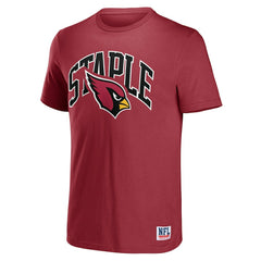 Arizona Cardinals NFL x Staple Logo Lockup T-Shirt - Cardinal - NFL