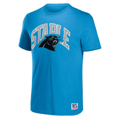 Carolina Panthers NFL x Staple Logo Lockup T-Shirt - Blue - NFL