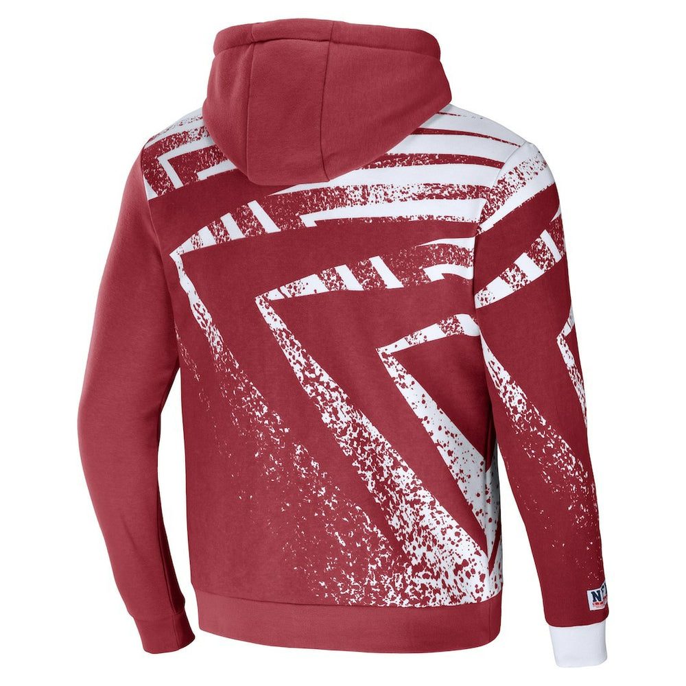 Arizona Cardinals NFL x Staple All Over Print Pullover Hoodie - Cardinal - NFL