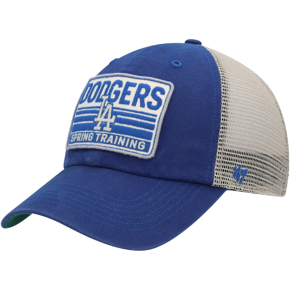 Los Angeles Dodgers '47 Four Stroke Clean Up Trucker Snapback Hat Outlet