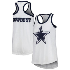 Dallas Cowboys G-III 4Her by Carl Banks Women's Tater Tank Top - White - NFL