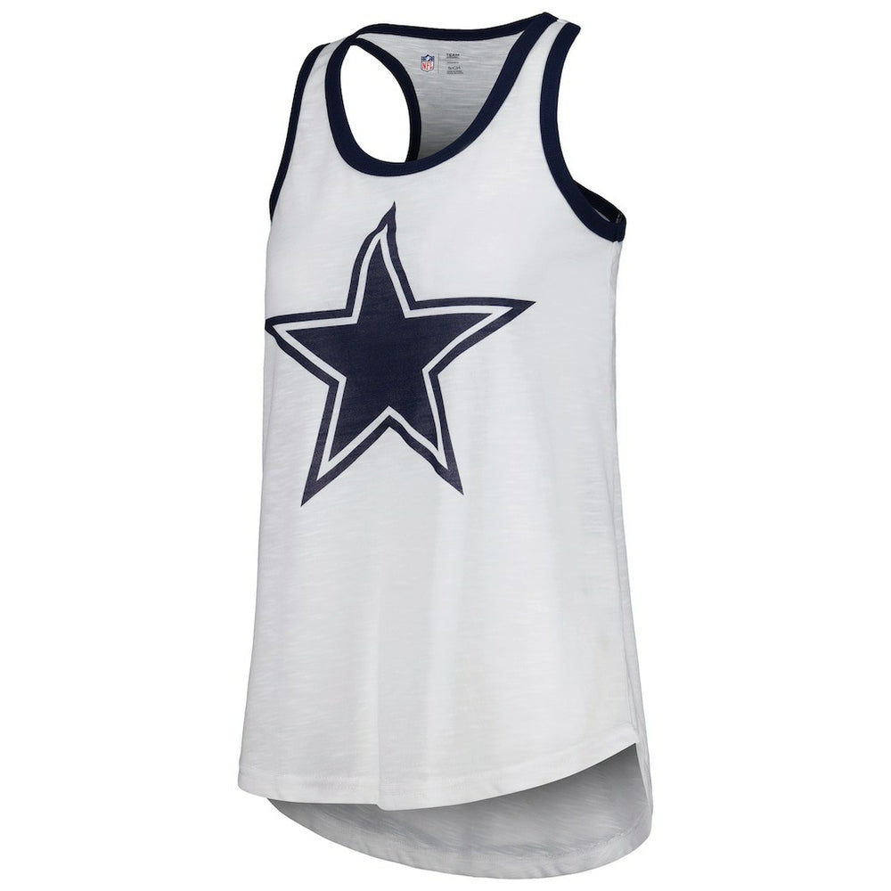 Dallas Cowboys G-III 4Her by Carl Banks Women's Tater Tank Top - White - NFL