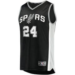 Fanatics Devin Vassell San Antonio Spurs Fast Break Replica Jersey Icon Edition Black