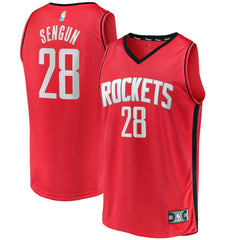 Fanatics Alperen Sengun Houston Rockets Fast Break Replica Jersey Icon Edition Red