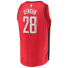 Fanatics Alperen Sengun Houston Rockets Fast Break Replica Jersey Icon Edition Red