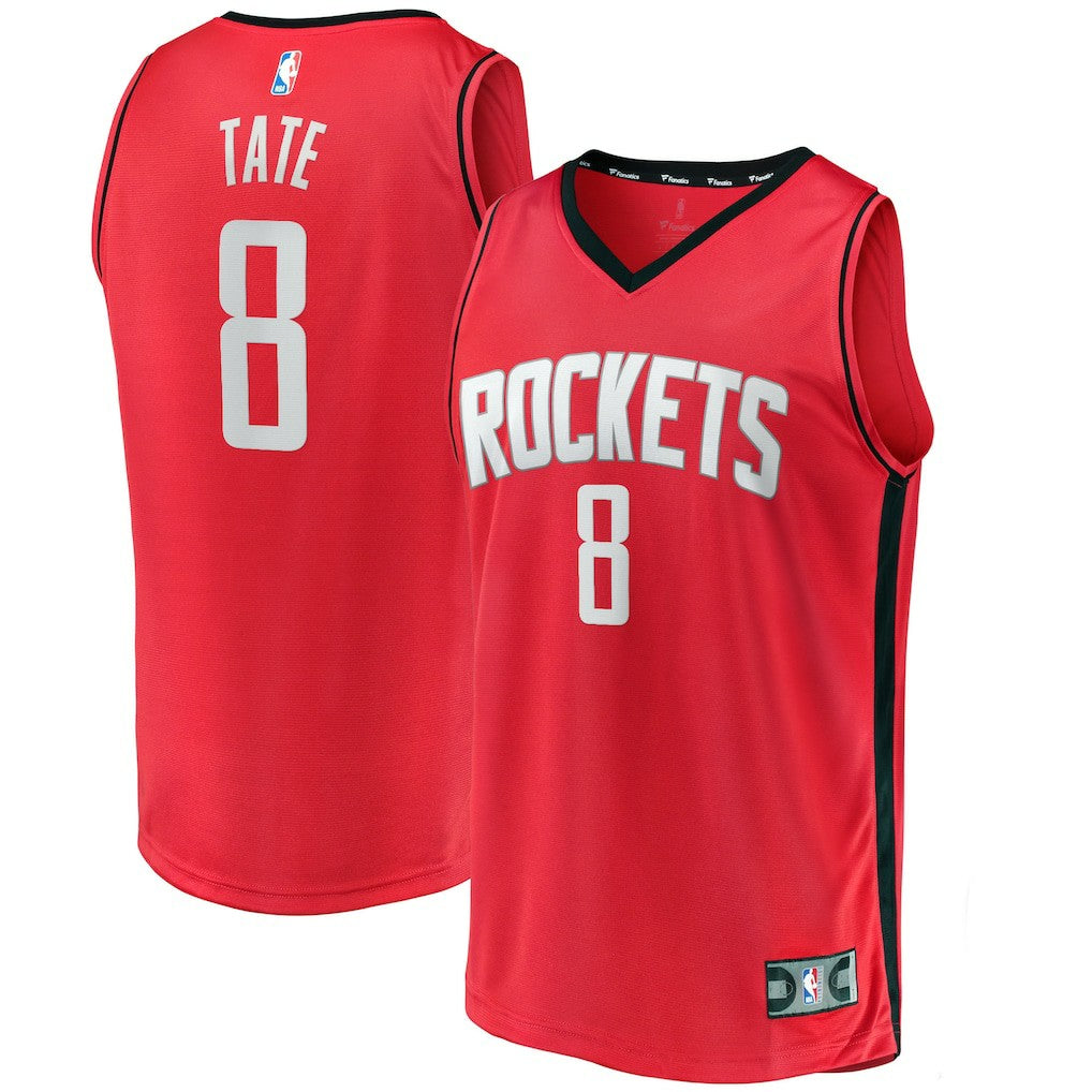Fanatics Jae'Sean Tate Houston Rockets Fast Break Replica Jersey Icon Edition Red