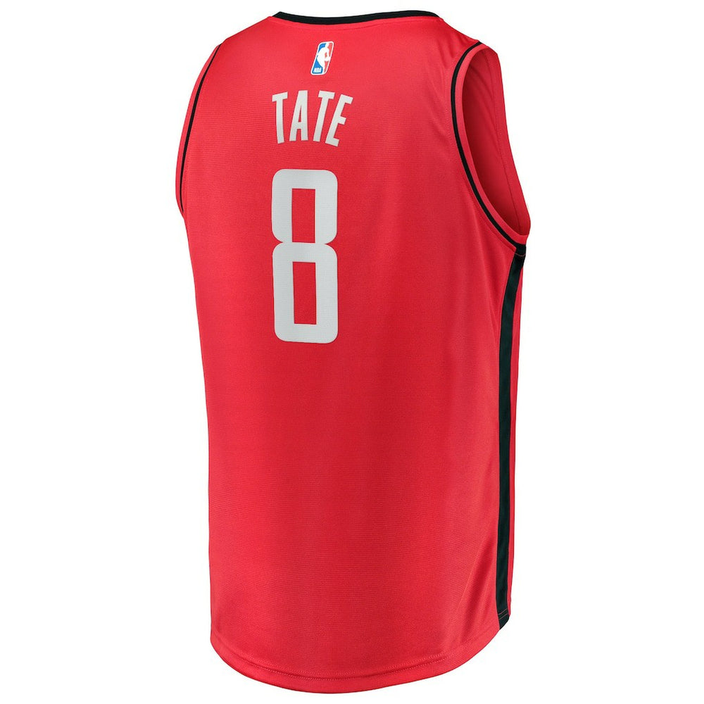Fanatics Jae'Sean Tate Houston Rockets Fast Break Replica Jersey Icon Edition Red