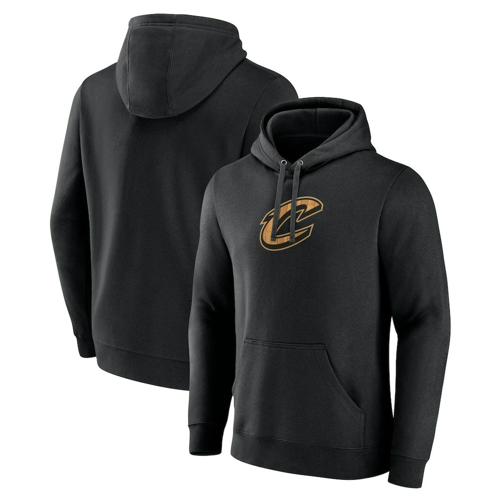 Cleveland Cavaliers Hardwood Logo Pullover Hoodie Black