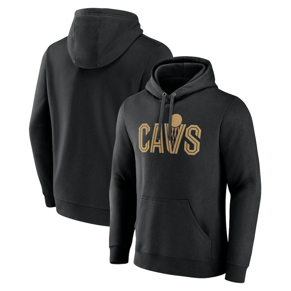 Cleveland Cavaliers Wordmark Alternate Pullover Hoodie Black