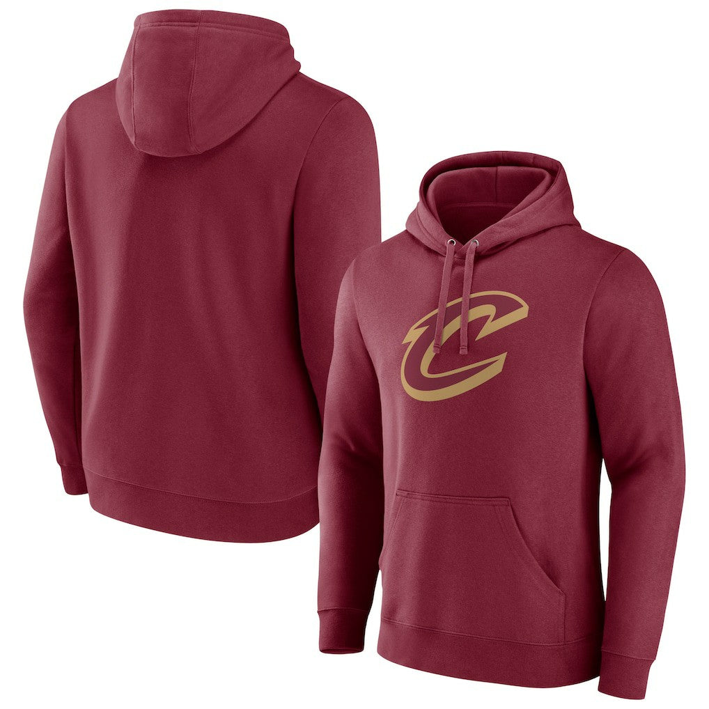 Cleveland Cavaliers Primary Logo Pullover Hoodie Wine