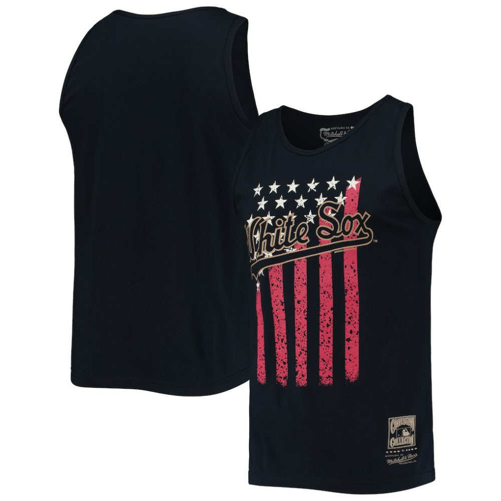 Chicago White Sox Mitchell & Ness Cooperstown Collection Stars and Stripes Tank Top Online