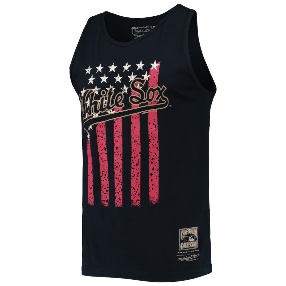 Chicago White Sox Mitchell & Ness Cooperstown Collection Stars and Stripes Tank Top Online