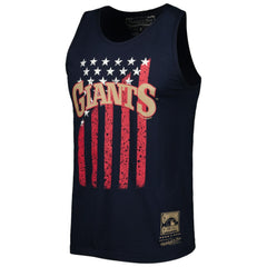 San Francisco Giants Mitchell & Ness Cooperstown Collection Stars and Stripes Tank Top Outlet