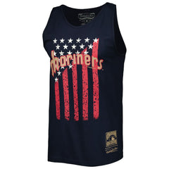 Seattle Mariners Mitchell & Ness Cooperstown Collection Stars and Stripes Tank Top Sale