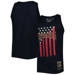 Washington Nationals Mitchell & Ness Cooperstown Collection Stars and Stripes Tank Top for sale