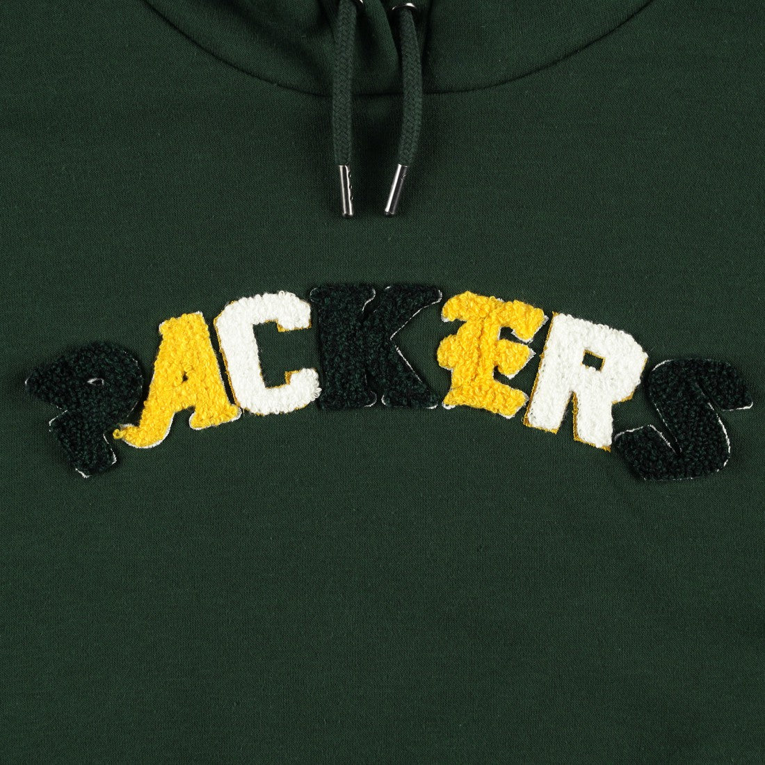 Green Bay Packers The Wild Collective Women's Cropped Pullover Hoodie - Green - NFL