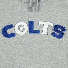 Indianapolis Colts The Wild Collective Women's Cropped Pullover Hoodie - Gray - NFL