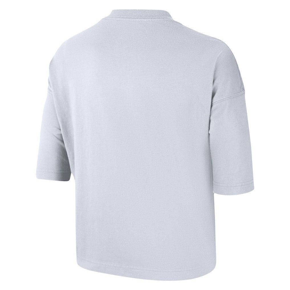 Nike Brooklyn Nets Women's Essential Boxy T-Shirt White