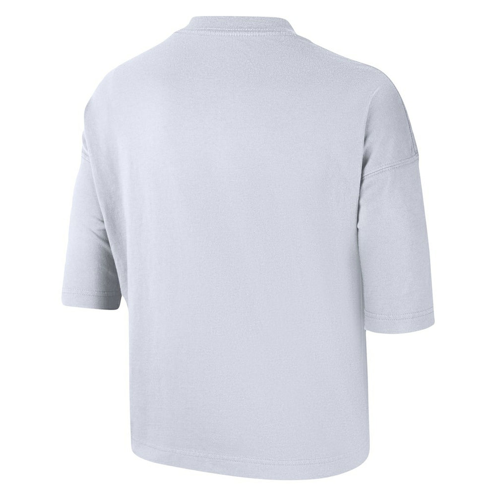 Nike Brooklyn Nets Women's Essential Boxy T-Shirt White