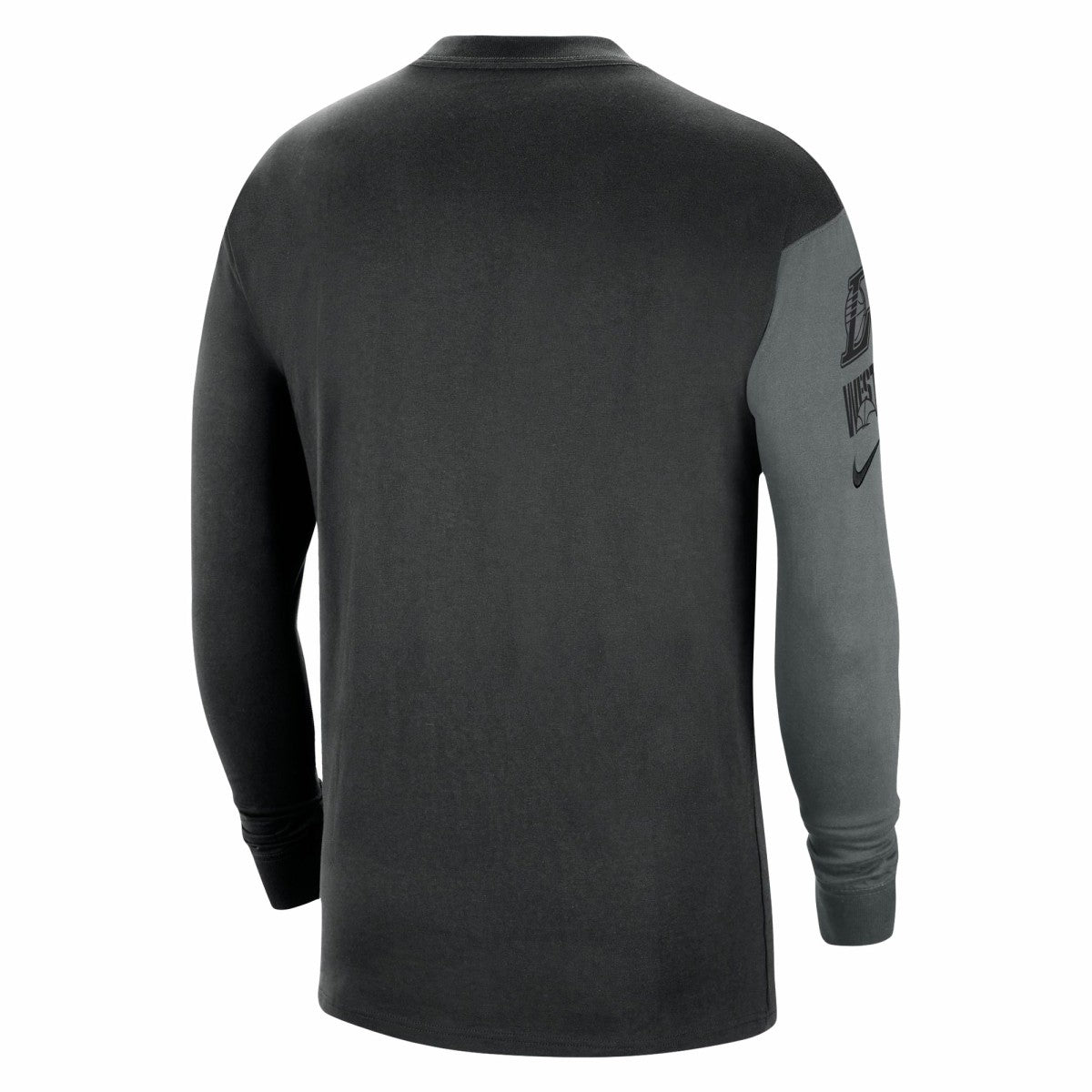 Nike Los Angeles Lakers Courtside Versus Flight MAX90 Long Sleeve T-Shirt Black
