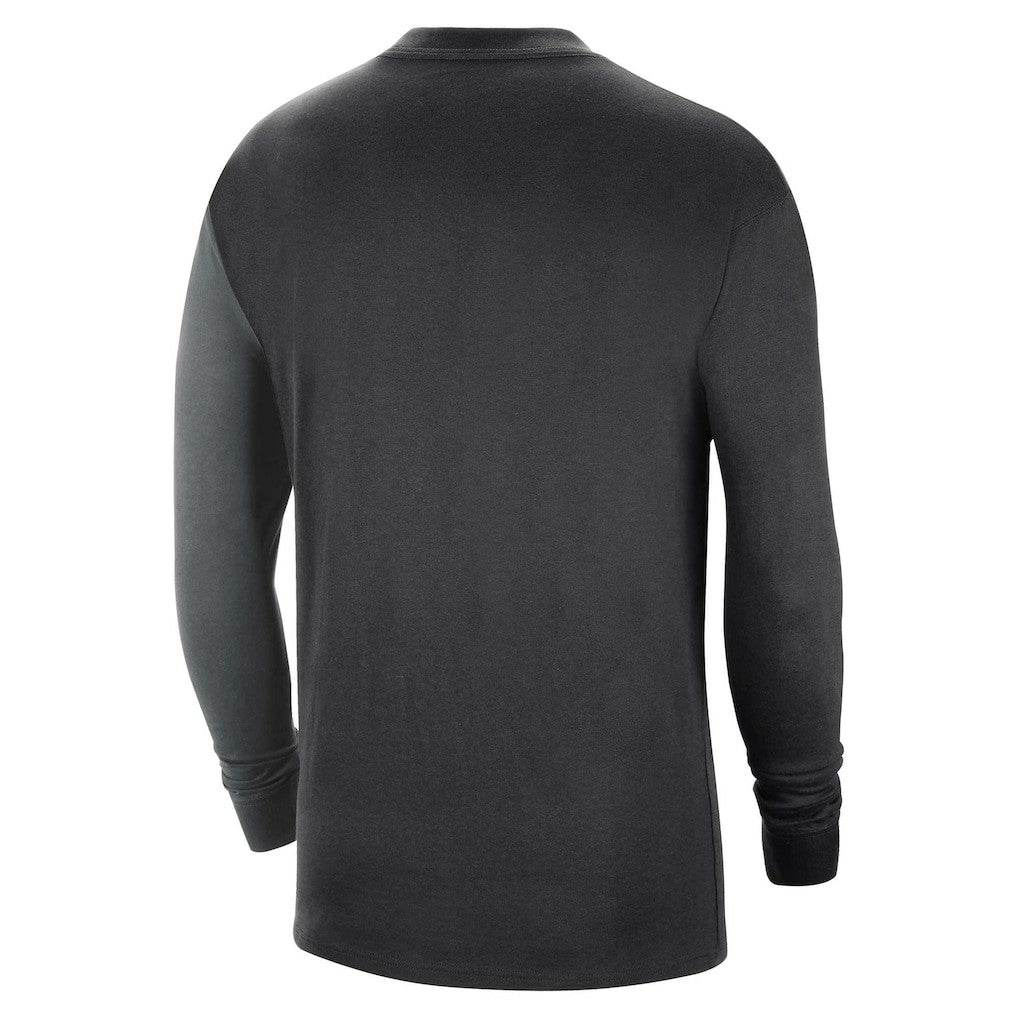 Nike Dallas Mavericks Courtside Versus Flight MAX90 Long Sleeve T-Shirt Black