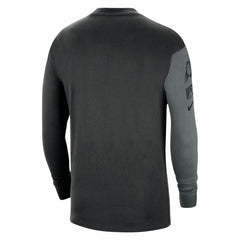 Nike Phoenix Suns Courtside Versus Flight MAX90 Long Sleeve T-Shirt Black