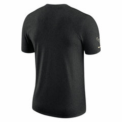 Nike Milwaukee Bucks Courtside Versus Flight Max90 T-Shirt Heather Black