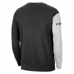 Nike Miami Heat Courtside Versus Force & Flight Pullover Sweatshirt Black/Heather Gray