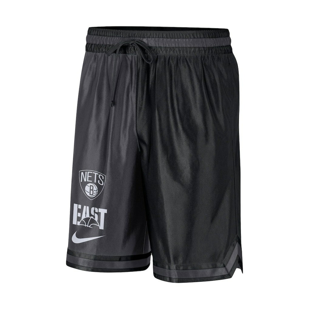 Nike Brooklyn Nets Courtside Versus Force Split DNA Performance Shorts Black/Anthracite
