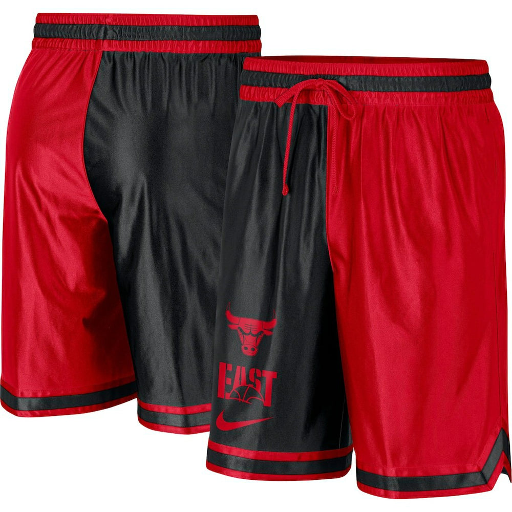 Nike Chicago Bulls Courtside Versus Force Split DNA Performance Shorts Red/Black