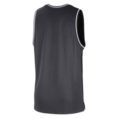 Nike Brooklyn Nets Courtside Versus Force Split DNA Performance Mesh Tank Top Black/Anthracite