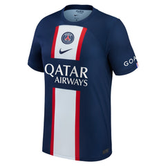 Nike - Kylian Mbappé Paris Saint-Germain 2022/23 Home Replica Player Jersey - Blue